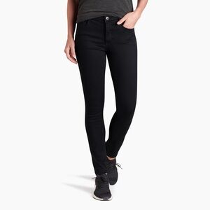 KUHL woman’s 9" KONTOUR™ FLEX DENIM SKINNY size 4 regular black
